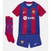 Dětský Fotbalový dres Barcelona Andreas Christensen #15 2023-24 Domácí Krátký Rukáv (+ trenýrky)
